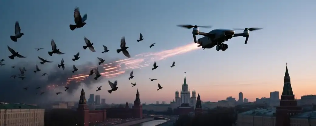 Москва отразила новые дроны-агрессоры