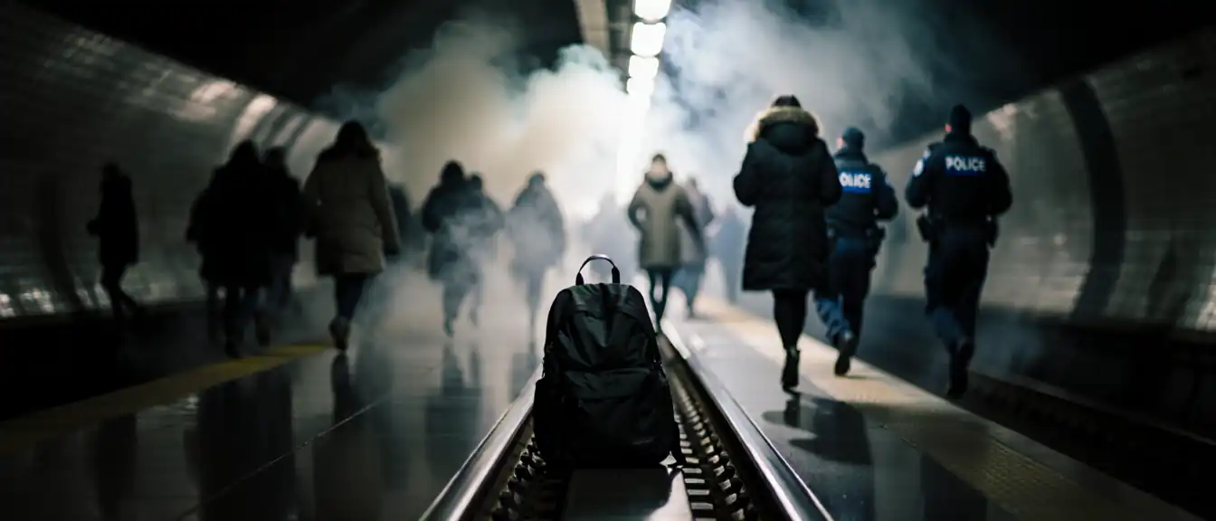 Хаос в варшавском метро: из-за забытого рюкзака пассажиров эвакуировали, а нарушителю грозит депортация
