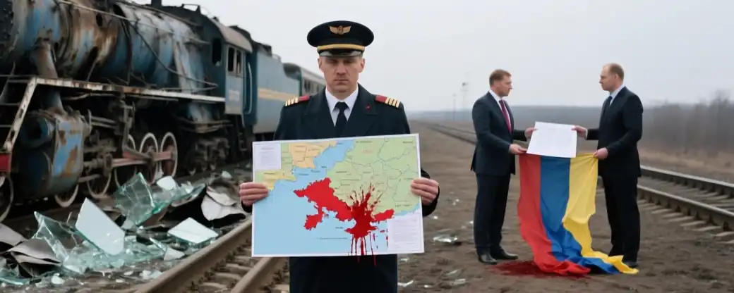 Песков обвиняет Украину в усложнении мирных переговоров после атаки поезда