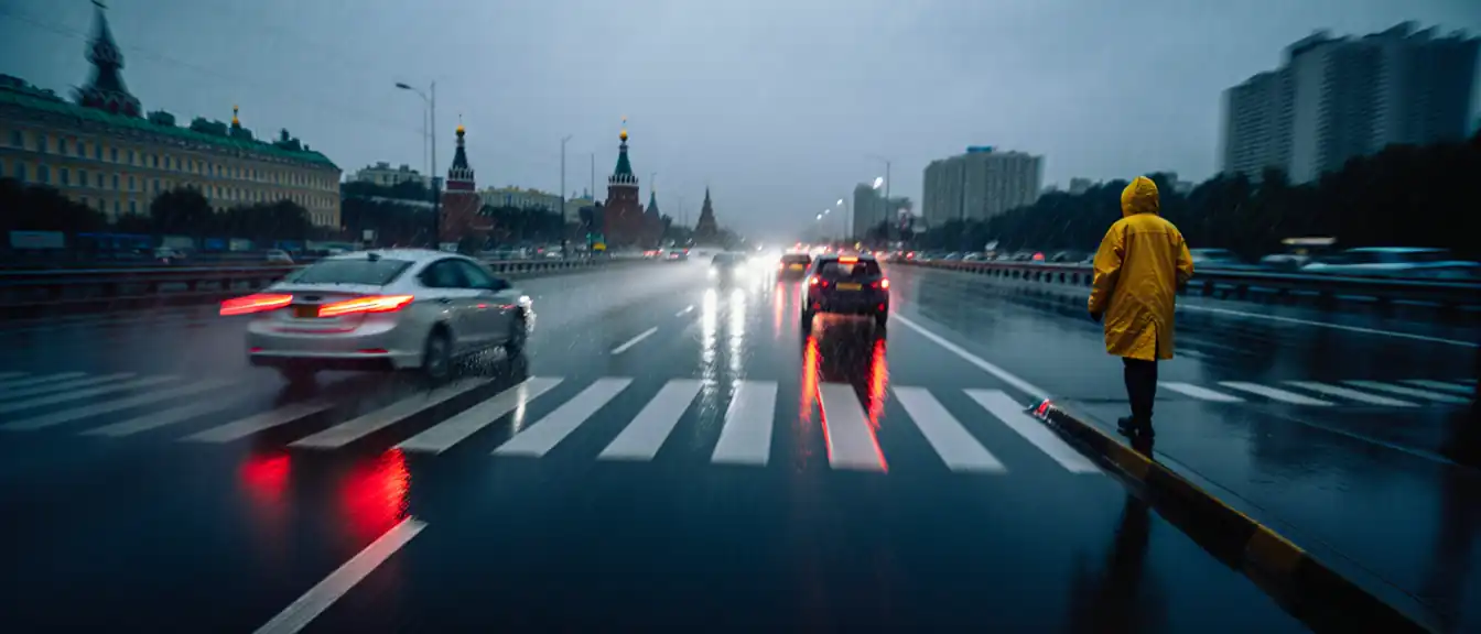 Осторожно, ливень: московское транспортное ведомство предупреждает о рисках на дорогах