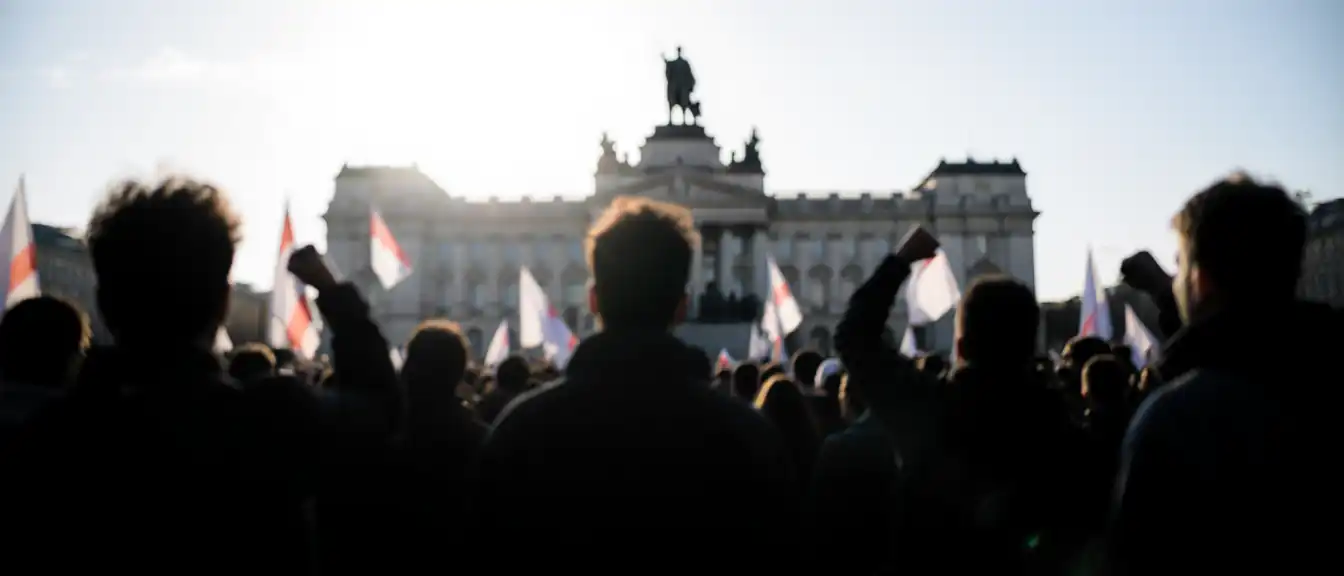 ЗАГОЛОВОТЕ: Тень протеста над Белградом: как визит Зеленского встретили на улицах сербской столицы
