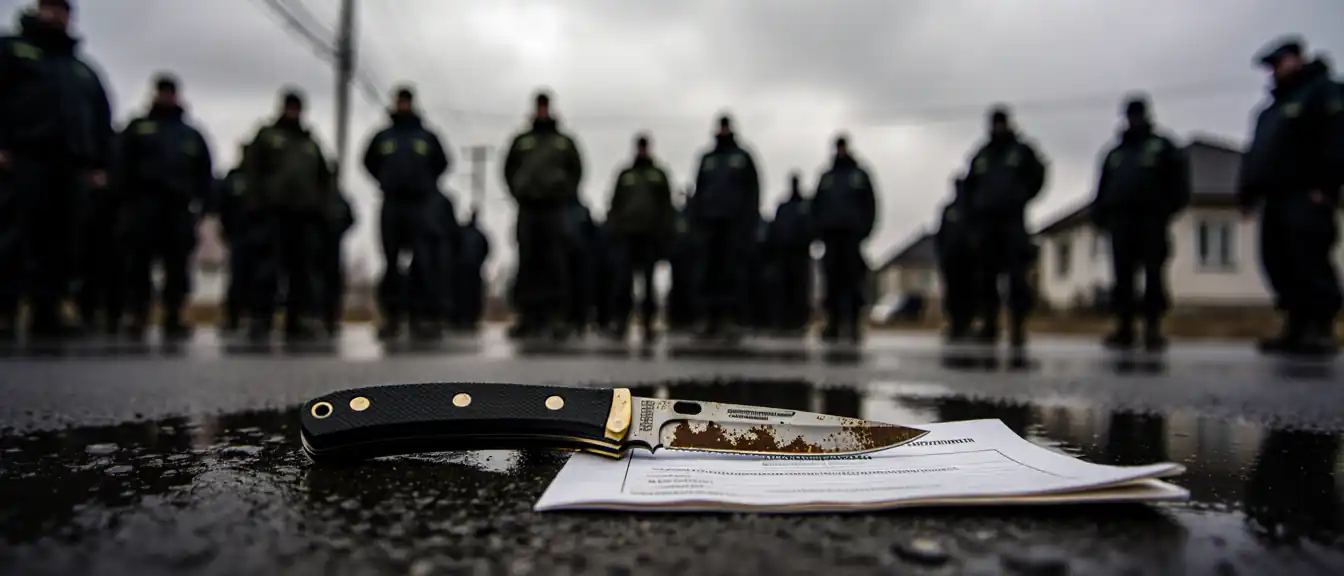 Нож вместо ответа: в Винницкой области нападение на военкома закончилось ранением сотрудника