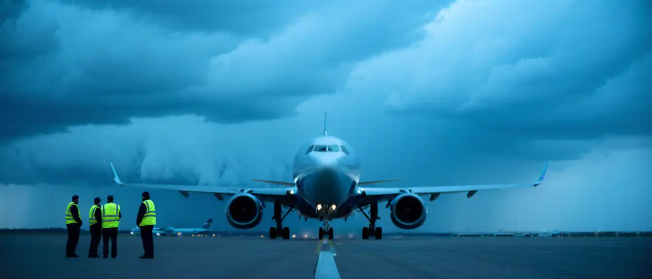 Небо над Чебоксарами временно закрыто: в аэропорту действуют особые меры