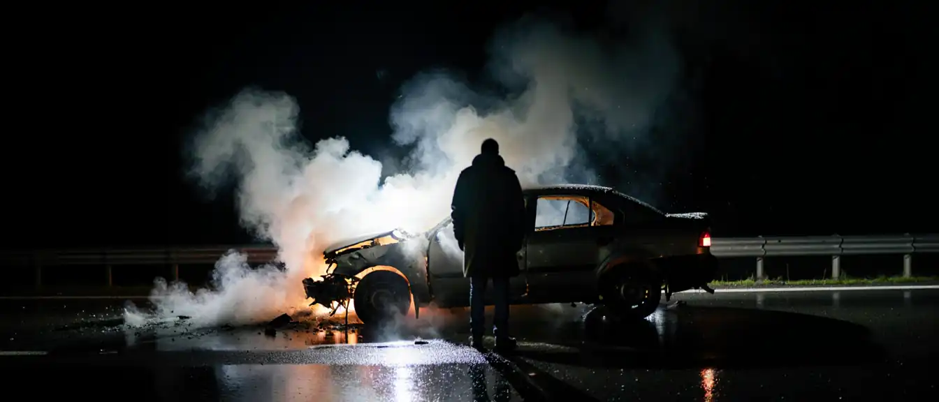 Смертельное покушение в Свердловской области: под взрыв автомобиля попал создатель дрона «Упырь»