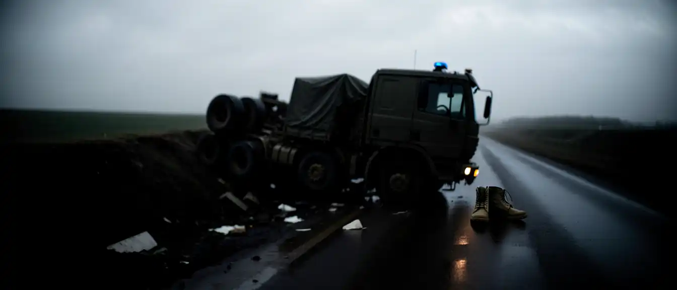Трагедия на белорусских дорогах: перевернувшийся военный грузовик унес жизни двух солдат