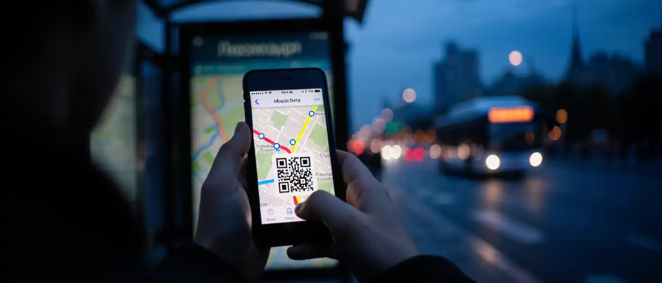 Цифровые подсказки на остановках: как московские QR-коды научились прокладывать маршруты