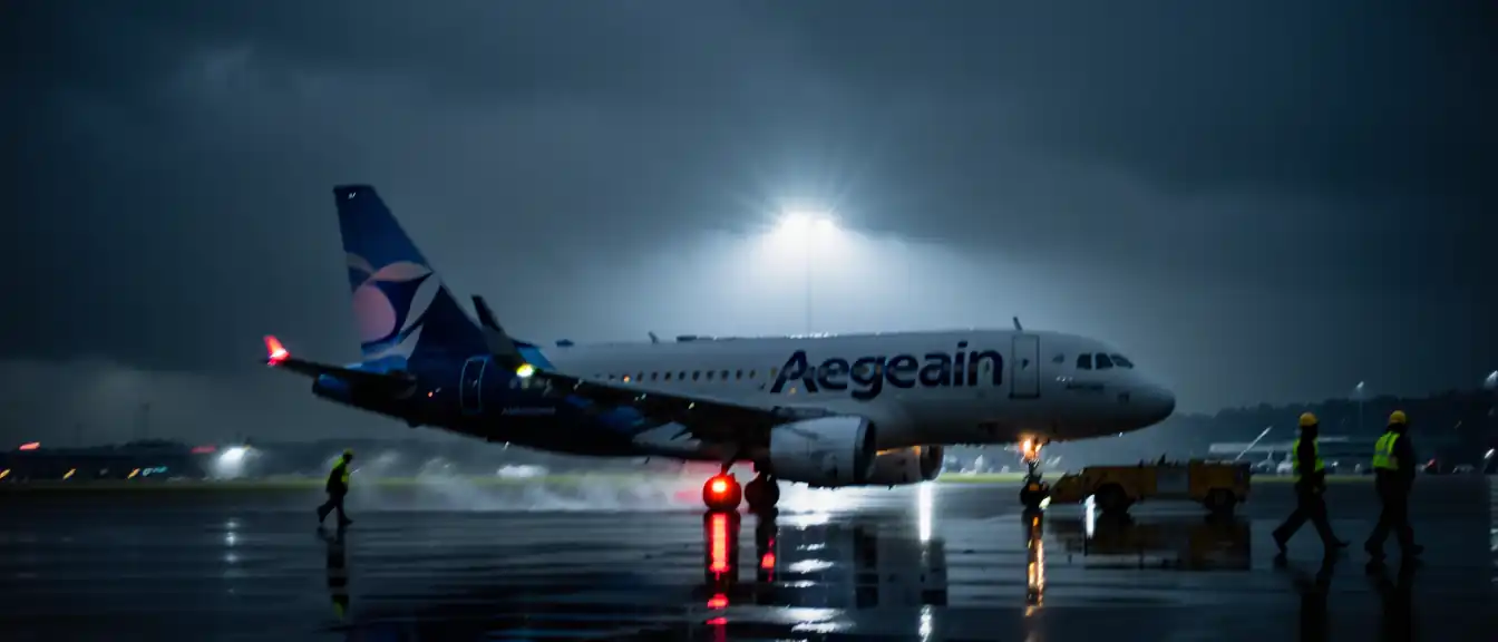 Экстренная посадка рейса авиакомпании Aegean Airlines в немецком Мюнхене из-за сигнала бедствия
