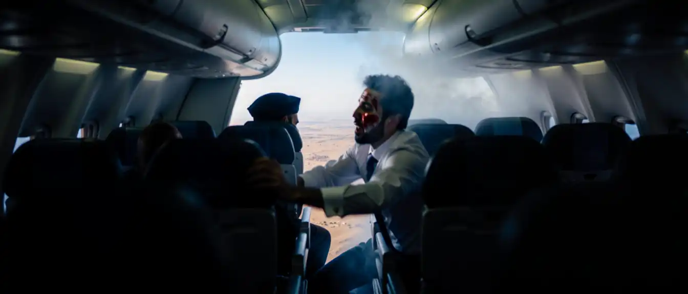 Экстренная посадка самолета авиакомпании Flydubai в Саудовской Аравии сопровождалась нападением на экипаж и сигналами о захвате судна