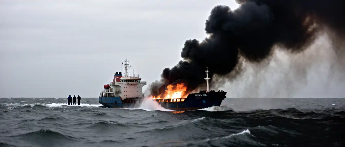 Огонь в Черном море: турецкое грузовое судно атаковано беспилотниками по пути в Новороссийск