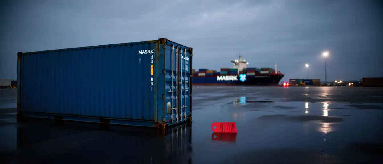 Логистический уход: Maersk сворачивает операции в Борисполе на фоне кризиса в портах