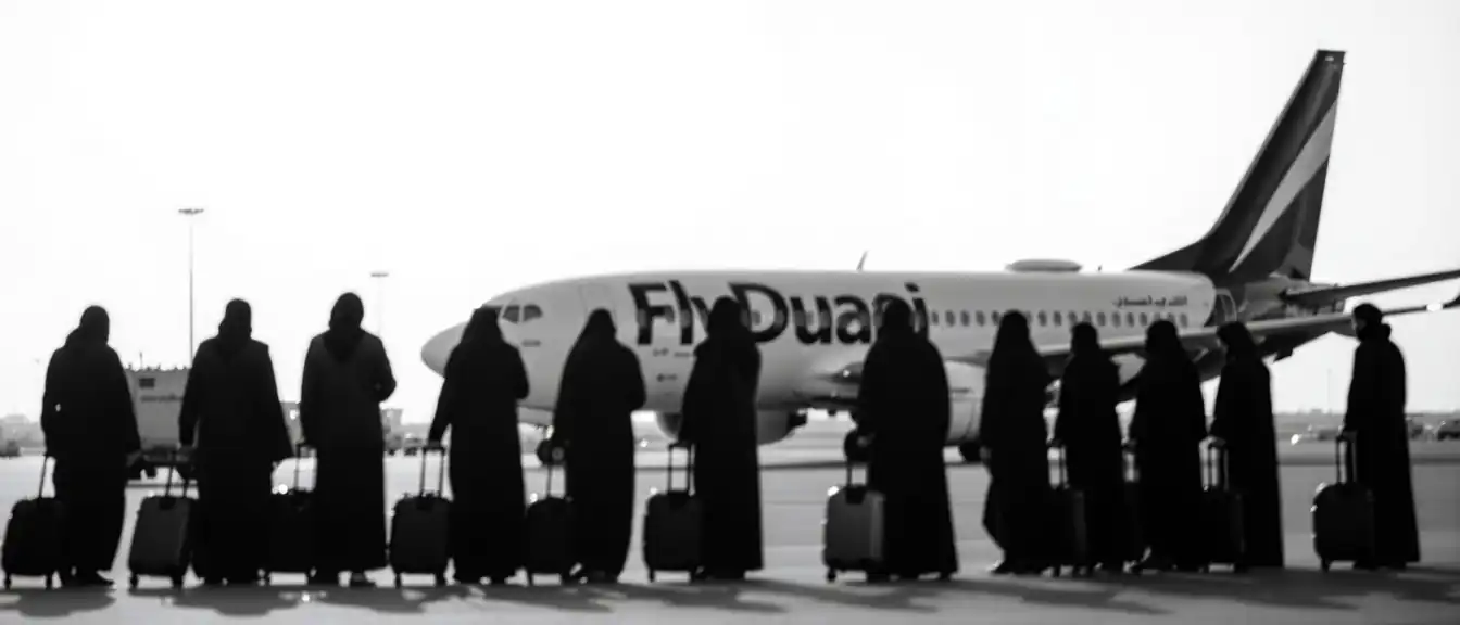 Пассажиры авиакомпании FlyDubai отказываются от эвакуационного рейса из Саудовской Аравии из-за страха повторения инцидента
