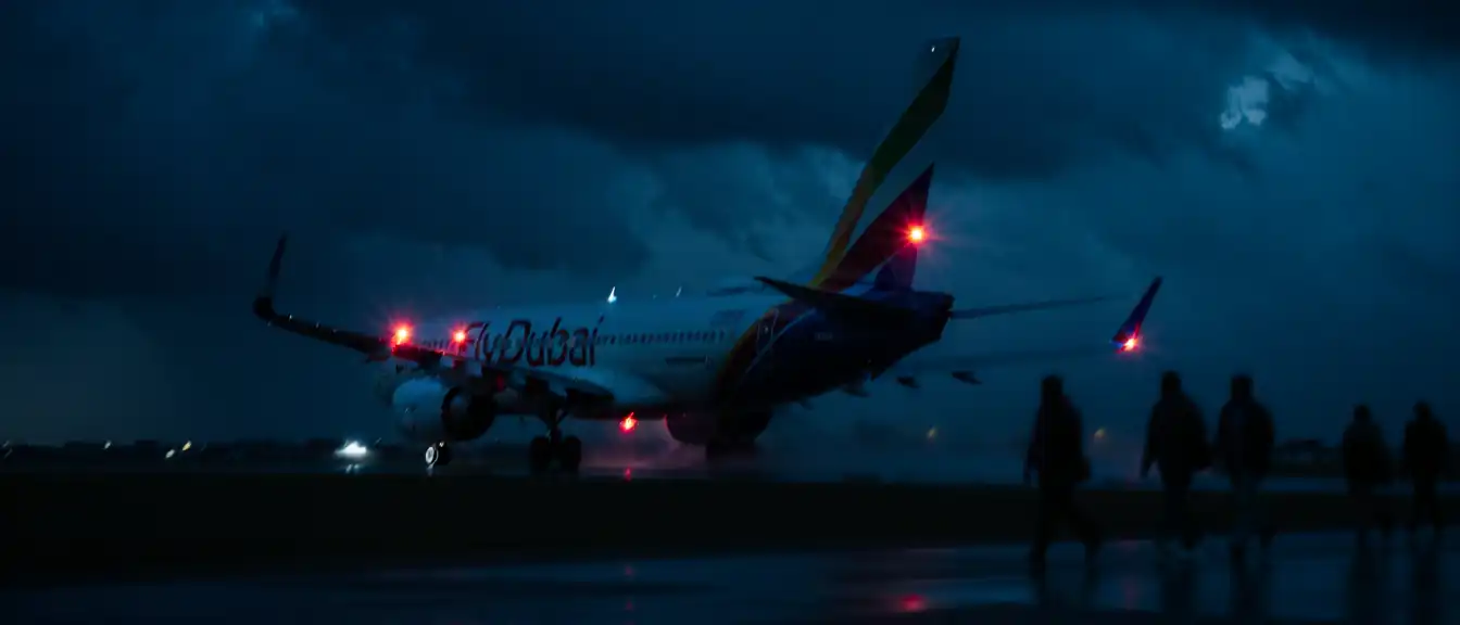 Самолет авиакомпании FlyDubai совершил экстренный вылет из Саудовской Аравии в Израиль из-за инцидента на борту