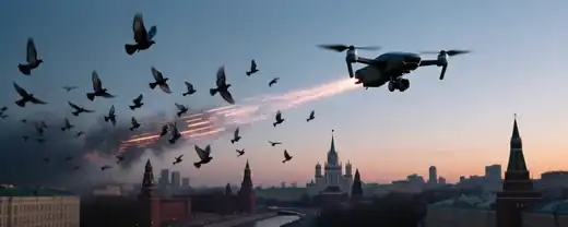 Москва отразила новые дроны-агрессоры