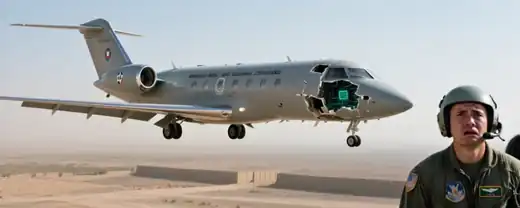Министр обороны Великобритании оказался без защиты во время полета над чувствительным регионом