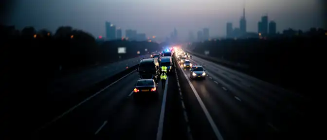 Коллапс на МКАД: массовая авария парализовала движение на четырех километрах