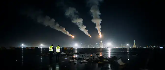 Очередная атака на столицу: Москва отразила налет двенадцати беспилотников