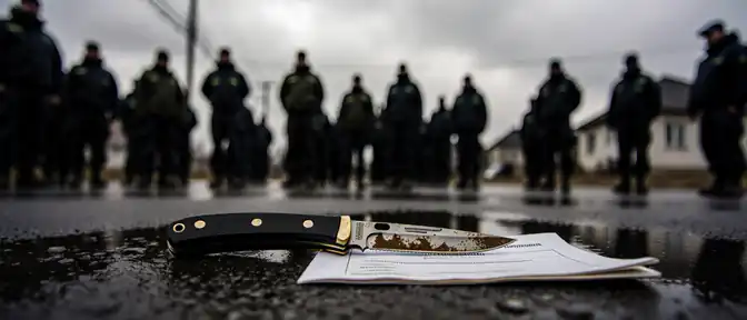 Нож вместо ответа: в Винницкой области нападение на военкома закончилось ранением сотрудника