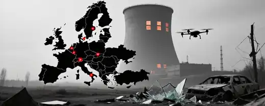 Воздушная угроза Запорожской АЭС: дроны ВСУ атакуют транспорт сотрудников станции