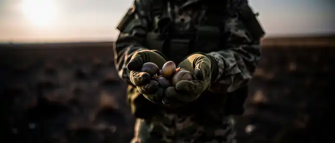 Продовольственный кризис на передовой: украинским бойцам в Запорожской области приходится питаться улитками