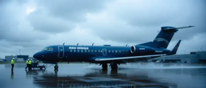 Авиакомпания Red Wings объяснила внеплановую остановку самолета в Перми перед прибытием в Жуковский