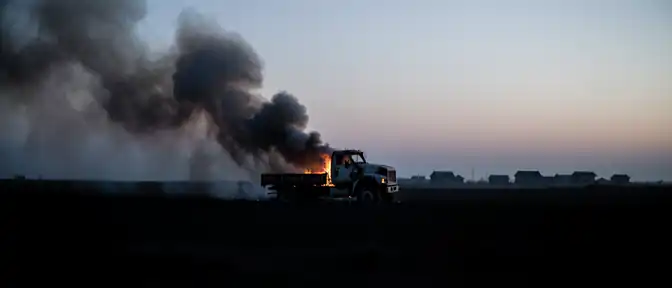 Огненный дождь над Белгородщиной: восемь районов региона оказались под прицелом беспилотников