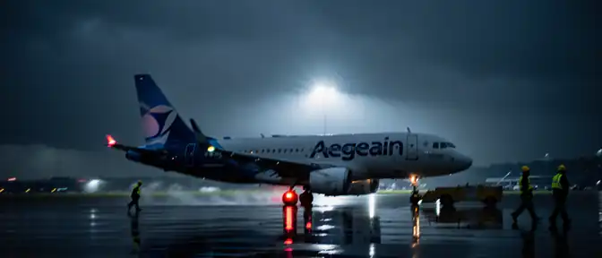 Экстренная посадка рейса авиакомпании Aegean Airlines в немецком Мюнхене из-за сигнала бедствия
