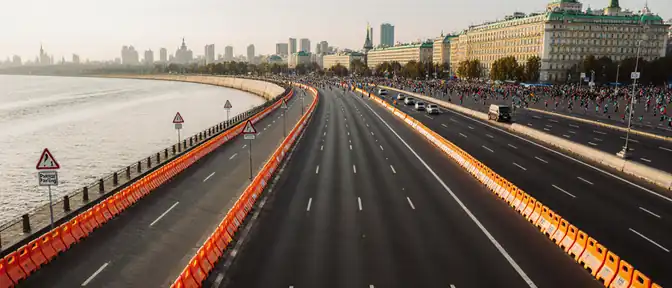 Московский марафон приведет к перекрытию улиц и запрету парковки в столице в ближайшие выходные