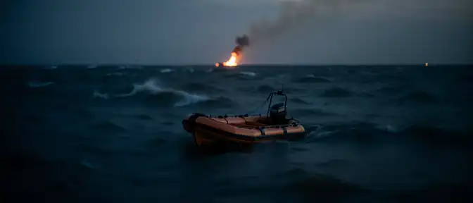 Погиб два человека и пропали без вести тринадцать моряков в результате пожара на турецком судне Royad Mammadov в Черном море