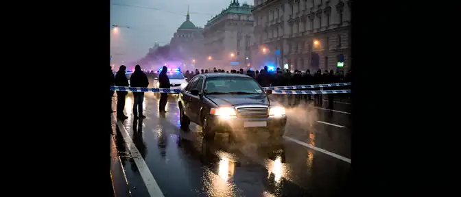 Столичная магистраль вновь открыта для транспорта после инцидента с пешеходом