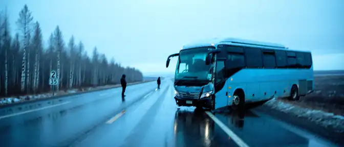 Трагедия на пути к Териберке: авария с участием общественного транспорта в Мурманской области